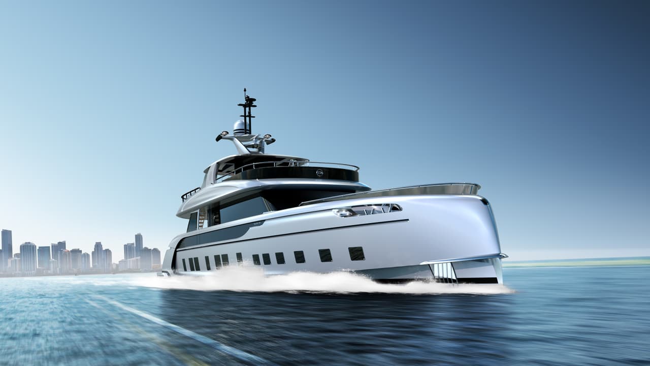 Esto es lo que resulta cuando Porsche decide diseñar un yate de lujo