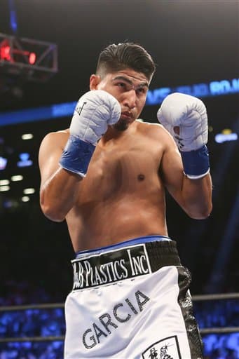 Mikey García regresó después de estar dos años fuera y noqueó a Elio Rojas.