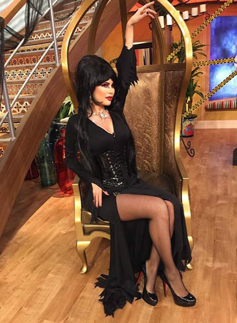 ¡Qué miedo! Ana Patricia nos aterrorizó con su disfraz. (30 de octubre)