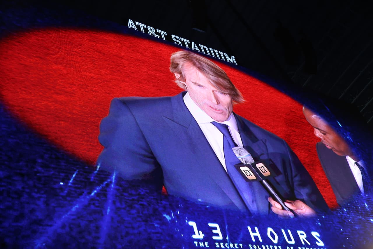 Película se proyectó en el AT&T Stadium en Arlington ante más de 25 mil espectadores