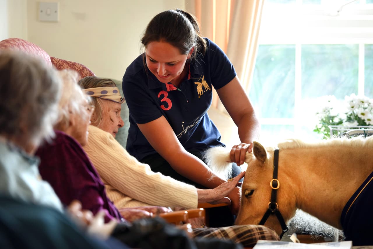 La fundadora del programa, Caroline Seignot, empezó ‘Pony Pals’ seis años atrás.