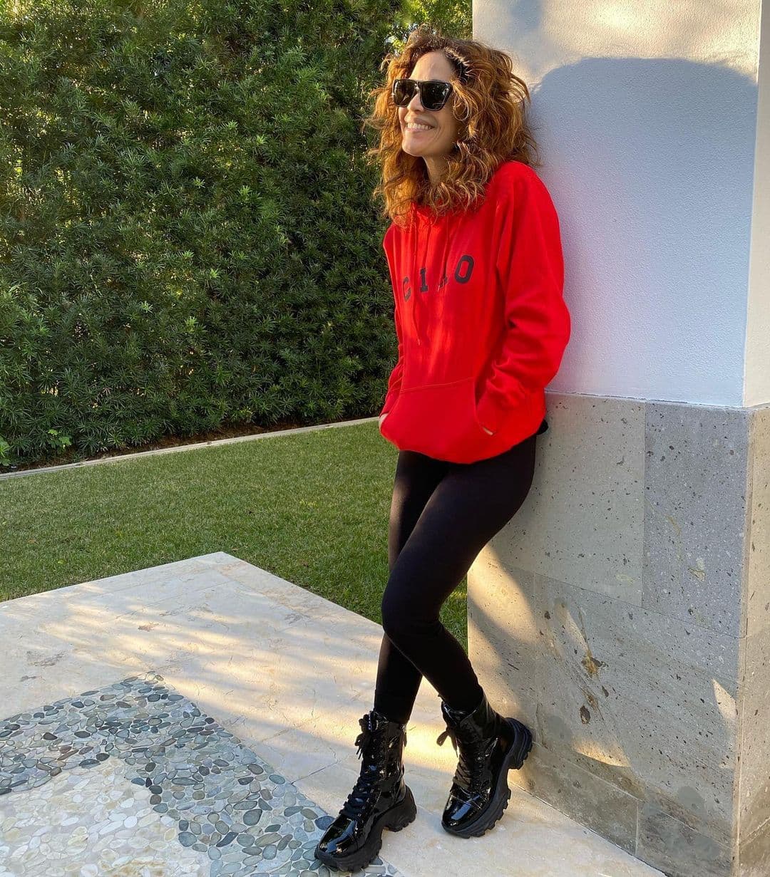 Sin duda, Karla ha aprendido a disfrutar los regalos de la vida, incluyendo los días de 'relax'.