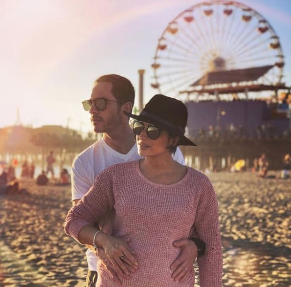 La actriz mostró durante los nueve meses los avances de su proceso, porque "le gusta presumir a todos que está embarazada".