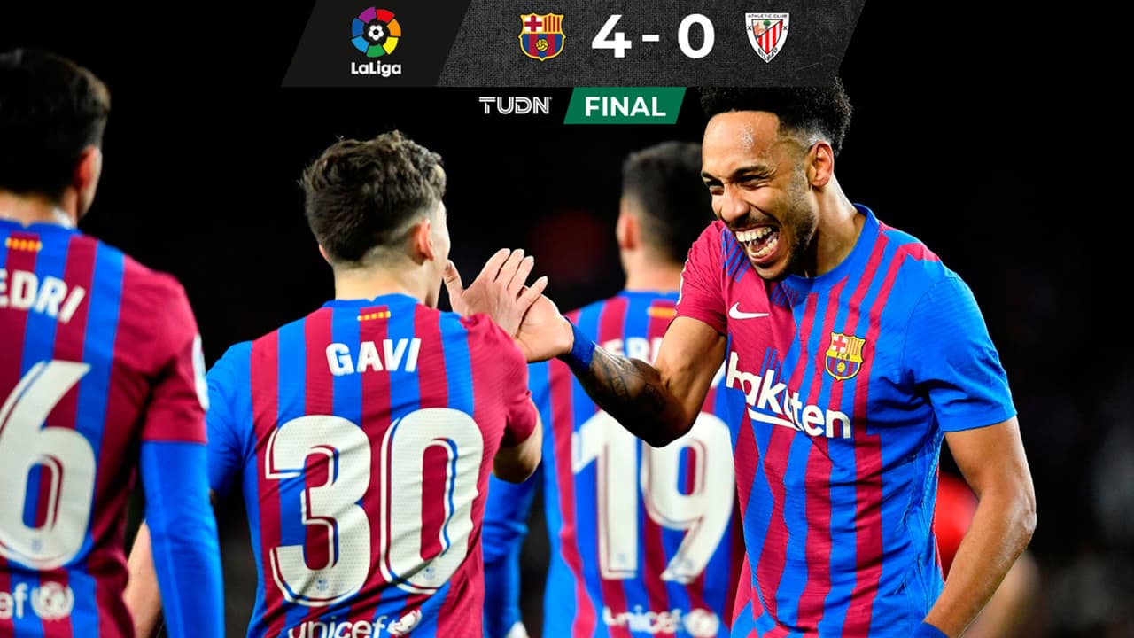 ¡Goliza de la Xavineta! Barcelona vence al Athletic