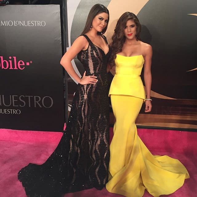 ¡Amigas inseparables! Ana y Francisca estuvieron juntas durante la Alfombra Roja.