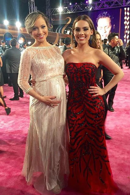 Satcha y Andrea Chediak disfrutaron de la gala.