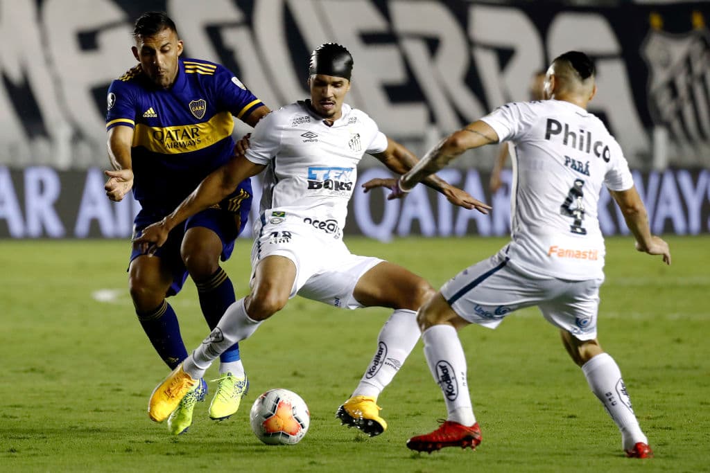 Con goles de lucas Braga, Yeferson Soteldo y Diego Pituca, Santos golea en casa a Boca Juniors y se meten a la final de la Copa Libertadores.