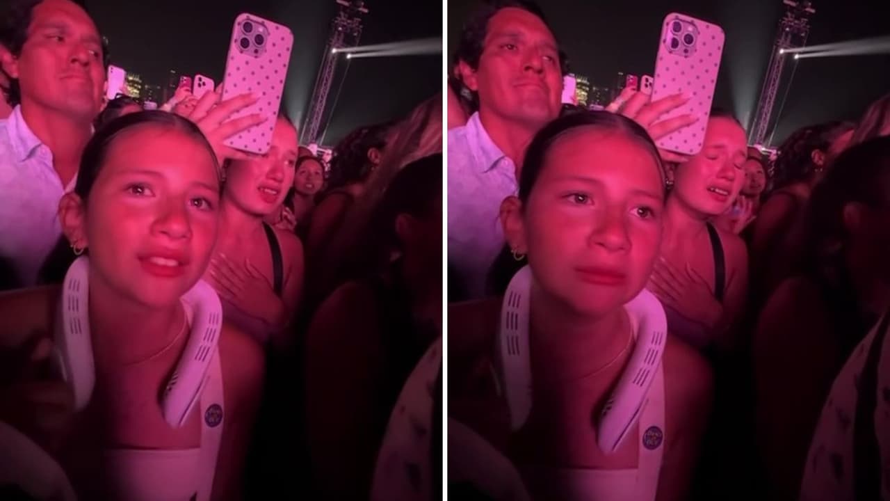 "Yo me vi reflejado": papá que se hizo viral en concierto de Olivia Rodrigo en Chicago comparte lo que sintió