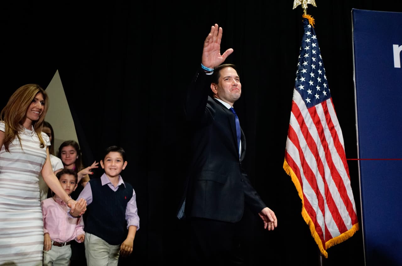 Comienza la pelea por los delegados de Marco Rubio