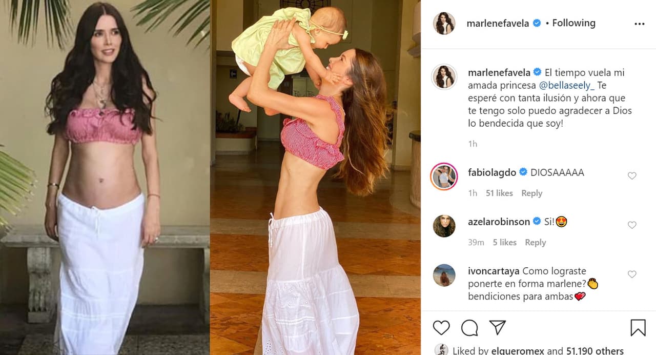 Desde que anunció su separación, la actriz se ha dedicado a compartir con sus seguidores el crecimiento de su hija y una serie de videos en los que muestra su nueva vida familiar.