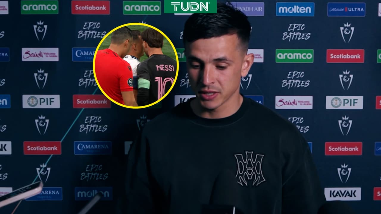 Cubas explica la razón del fuerte enojo de Messi durante partido en Vancouver