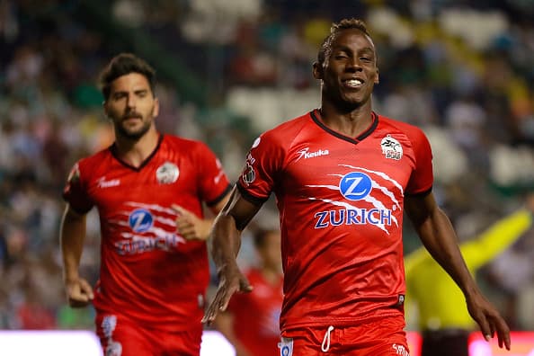 9.- Julián Quiñones (Lobos BUAP): 8 goles / Nacionalidad: Colombiano