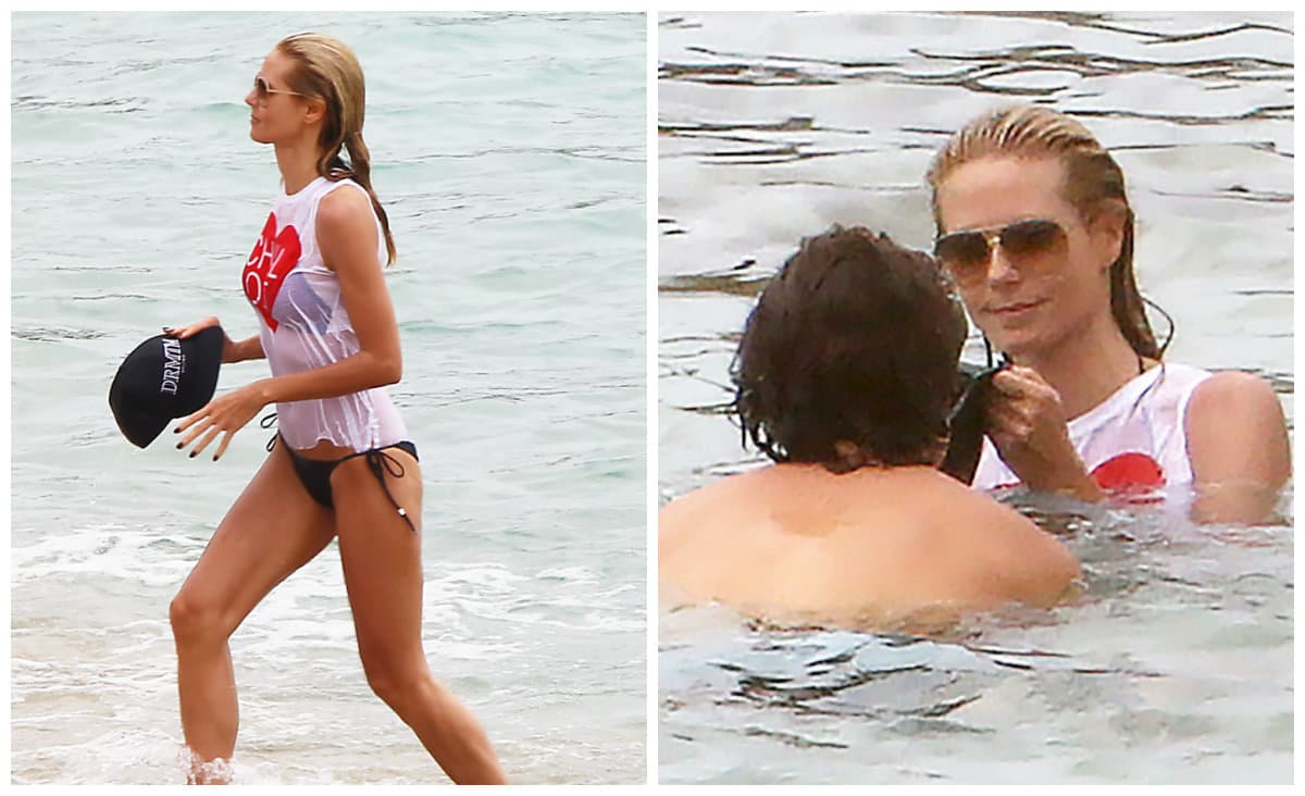 La modelo no se cansa de tener 'primeras citas' ni de presumir sus sexys curvas.