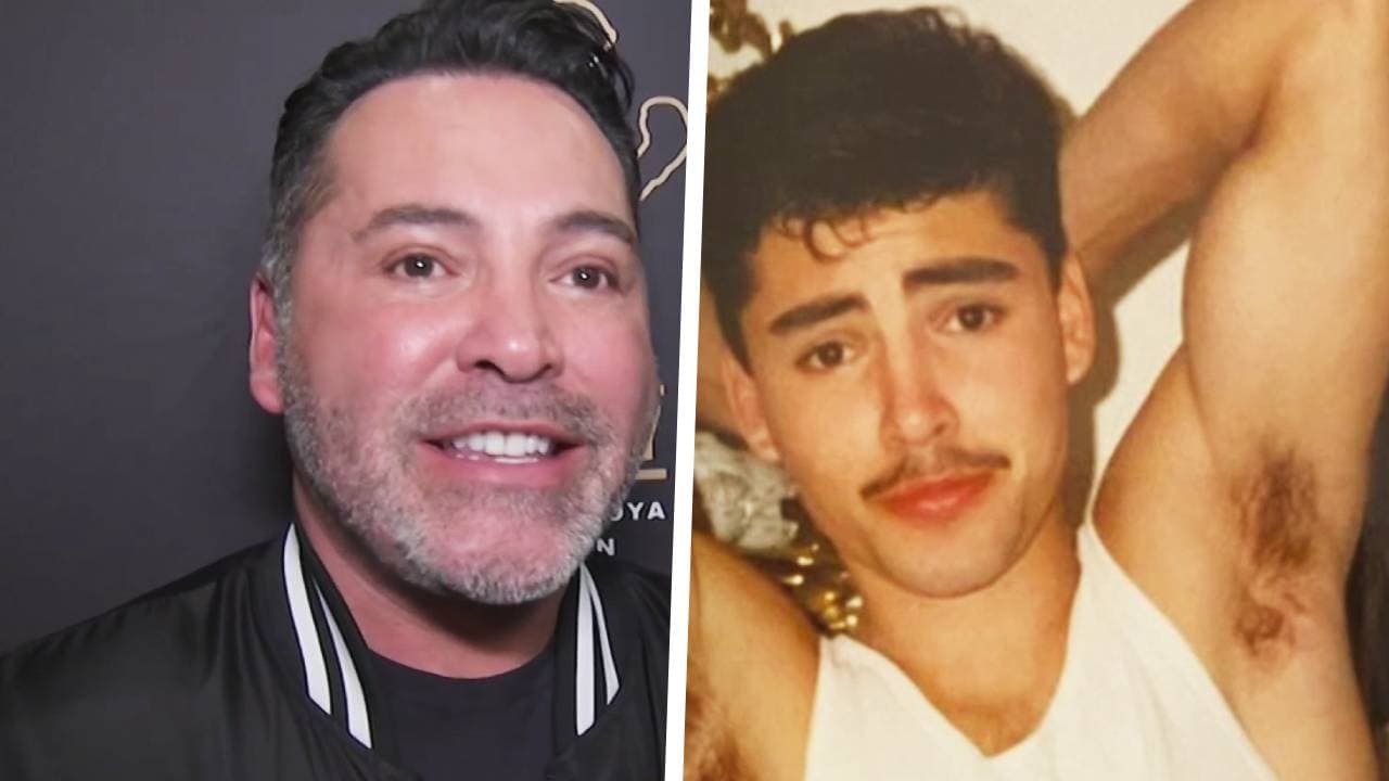 Óscar de la Hoya entrenó sin guantes ni careta en sus inicios como boxeador