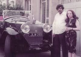 Kris Maharaj in better times with his wife, Marita.