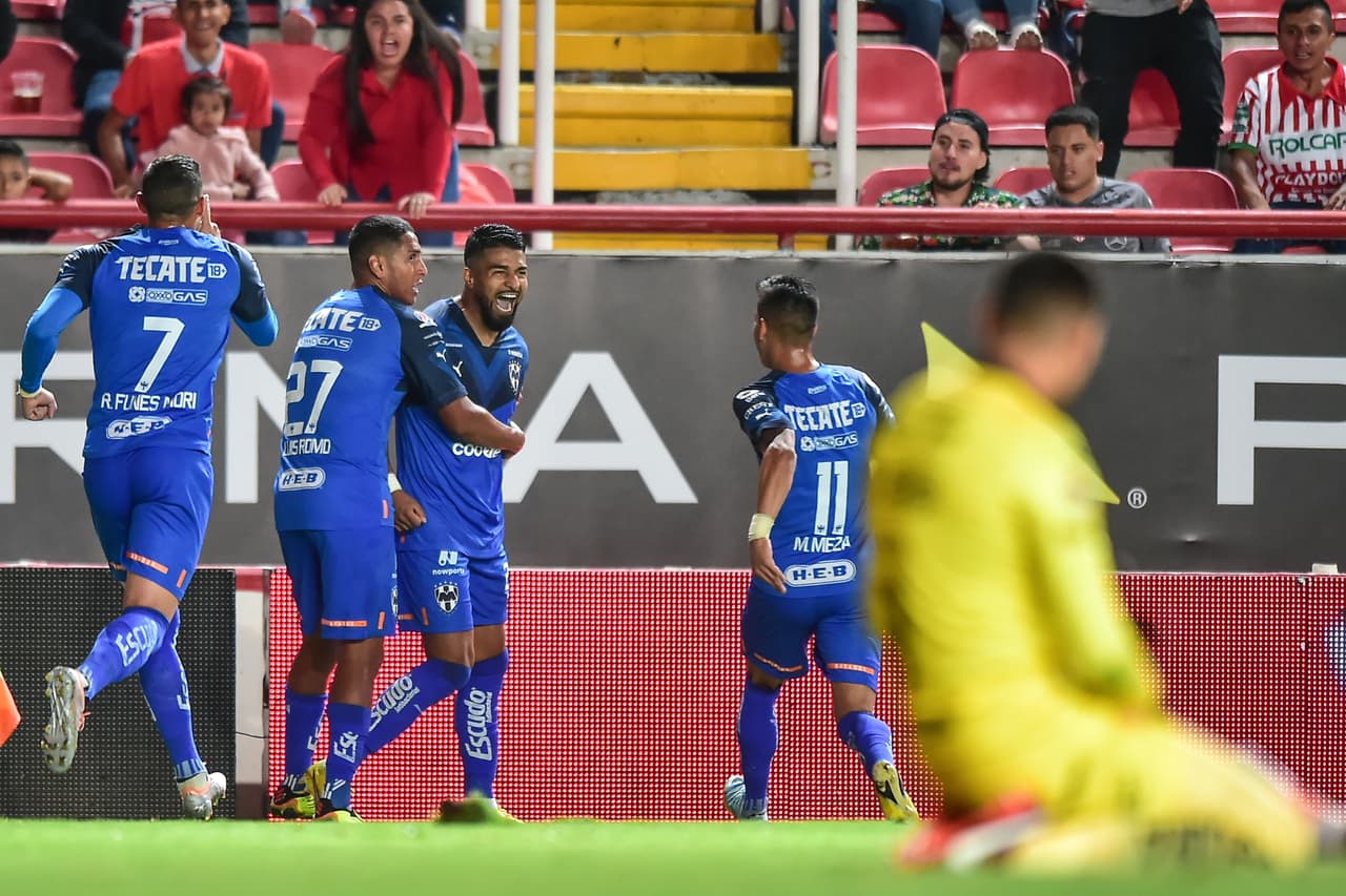 Con goles de Rodrigo Aguirre y Ponchito González, Monterrey vino de atrás para vencer 1-2 al Necaxa y treparse de forma momentánea en la cima del Apertura 2022.