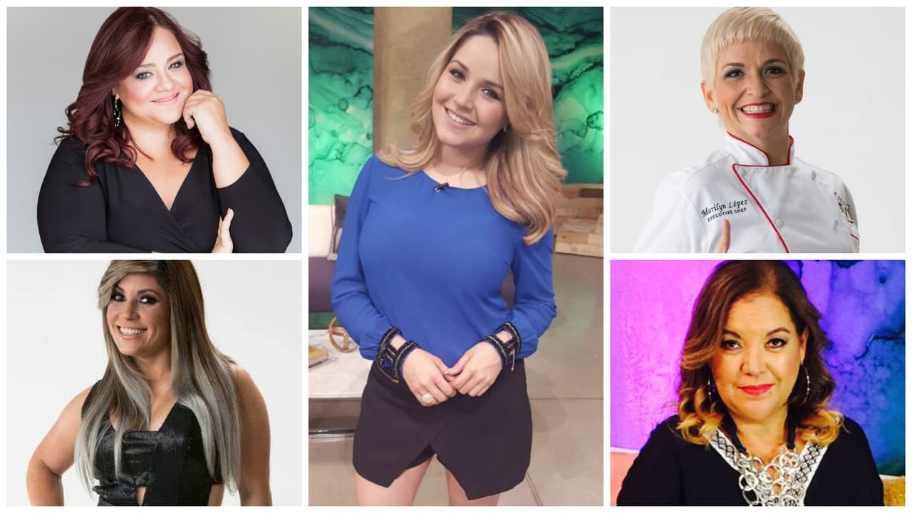 Brenda Rivera, Gredmarie Colón, Chef Marilyn López, Glerysbet Pagán y Uka Green son algunas de las 'madrecitas' consentidas de la televisión puertorriqueña.