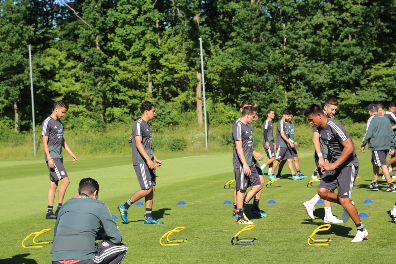 Los mexicanos saben que el reto del grupo F es uno de los más duros en el Mundial.