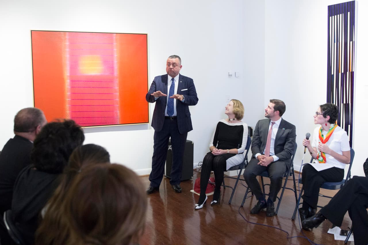 Juan García, de la junta directiva del museo.