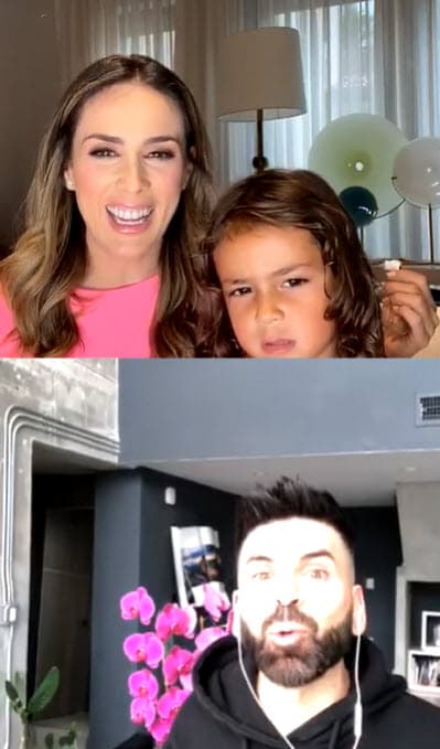 "Yo estaba trabajando en 
<b><a href="https://www.univision.com/shows/nuestra-belleza-latina" target="_blank">Nuestra Belleza Latina</a></b>
<a href="https://www.univision.com/shows/nuestra-belleza-latina" target="_blank"> </a>de juez, desaparece una jueza de las que había y se abre una vacante para un nueva jueza y ahí llega Jacqueline y ahí fue cuando la conocí", relató el crítico en esa charla.