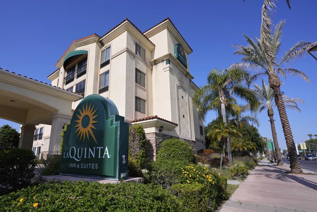 El hotel A La Quinta Inn en Hawaiian Gardens, California.