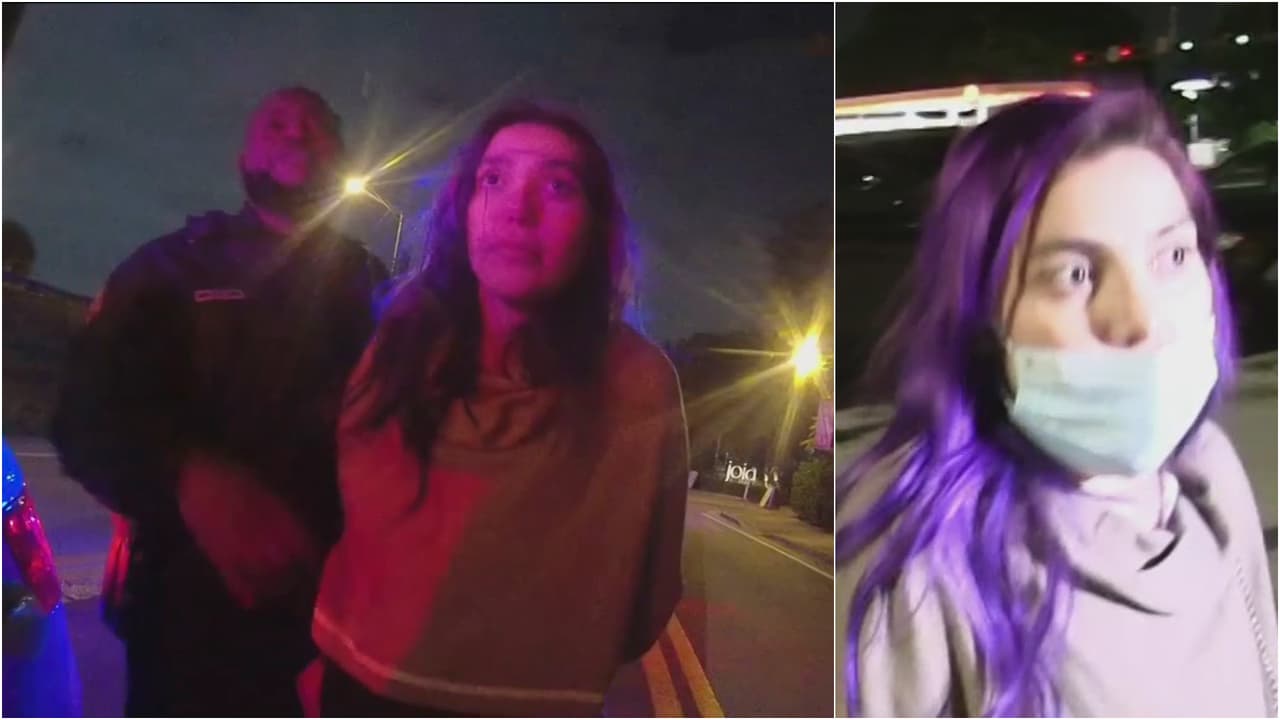 Exclusiva: Los videos que muestra el arresto de Frida Sofía y su salida de la cárcel