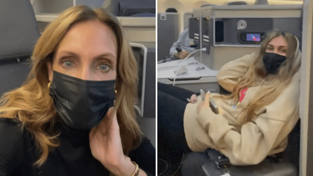 La aventura madre e hija comenzó hace dos días, cuando 
<b>Lili Estefan</b> compartió un video en su cuenta de Instagram en donde estaba a bordo del avión, saliendo de Miami con destino a la sede de los 
<b>Latin GRAMMY</b>. Por supuesto que no dudó en revelar quién era su acompañante: Lina.