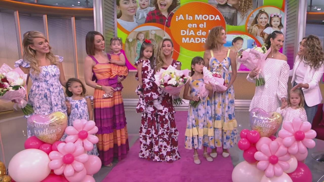Las mamás de Univision desfilan con sus hijas looks a dúo para el fin de semana