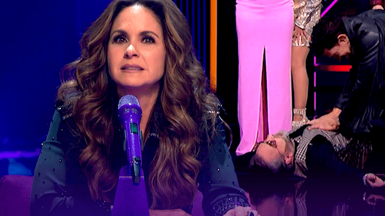 Lucero pide primeros auxilios para Mijares, tras duelo de lagartijas con Yahir | Juego de Voces