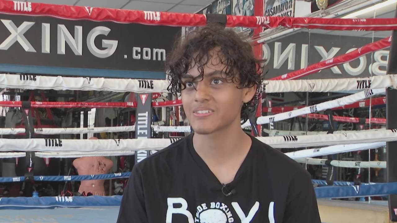 "Comprarles una casa a mis papás", el sueño de una joven promesa del boxeo que se prepara para triunfar