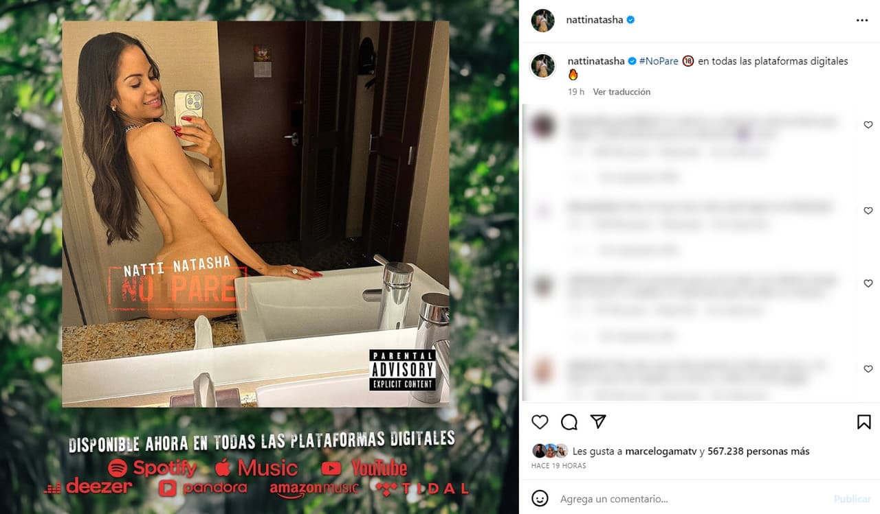 Sin embargo, el 3 de agosto reveló que todo se trataba de una 
<b>campaña publicitaria </b>para su nuevo tema 'No pare'.
<br>