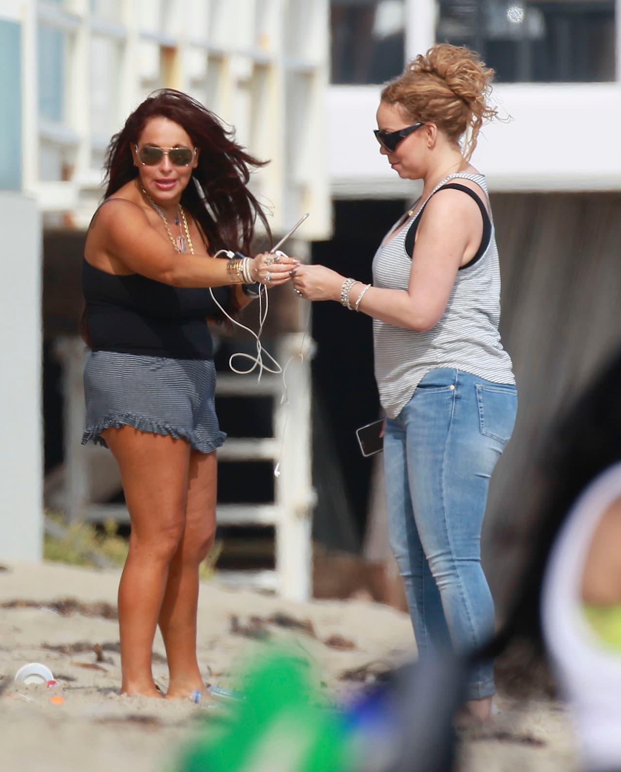 No se 'aventó' a presumir sus curvas en bikini.