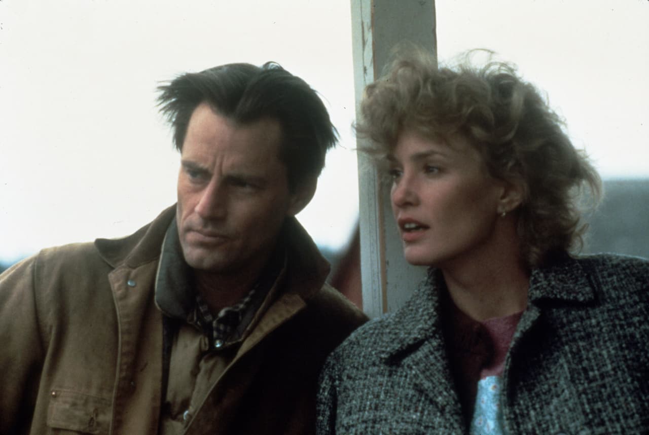 <b>#8 Jessica Lange y Sam Shepard</b>
<br>En 1982, la actriz de ‘American Horror Story’ y dos veces ganadora del Oscar inició su larga relación con el actor Sam Shepard, a quien conoció en el set de la película ‘Frances’.