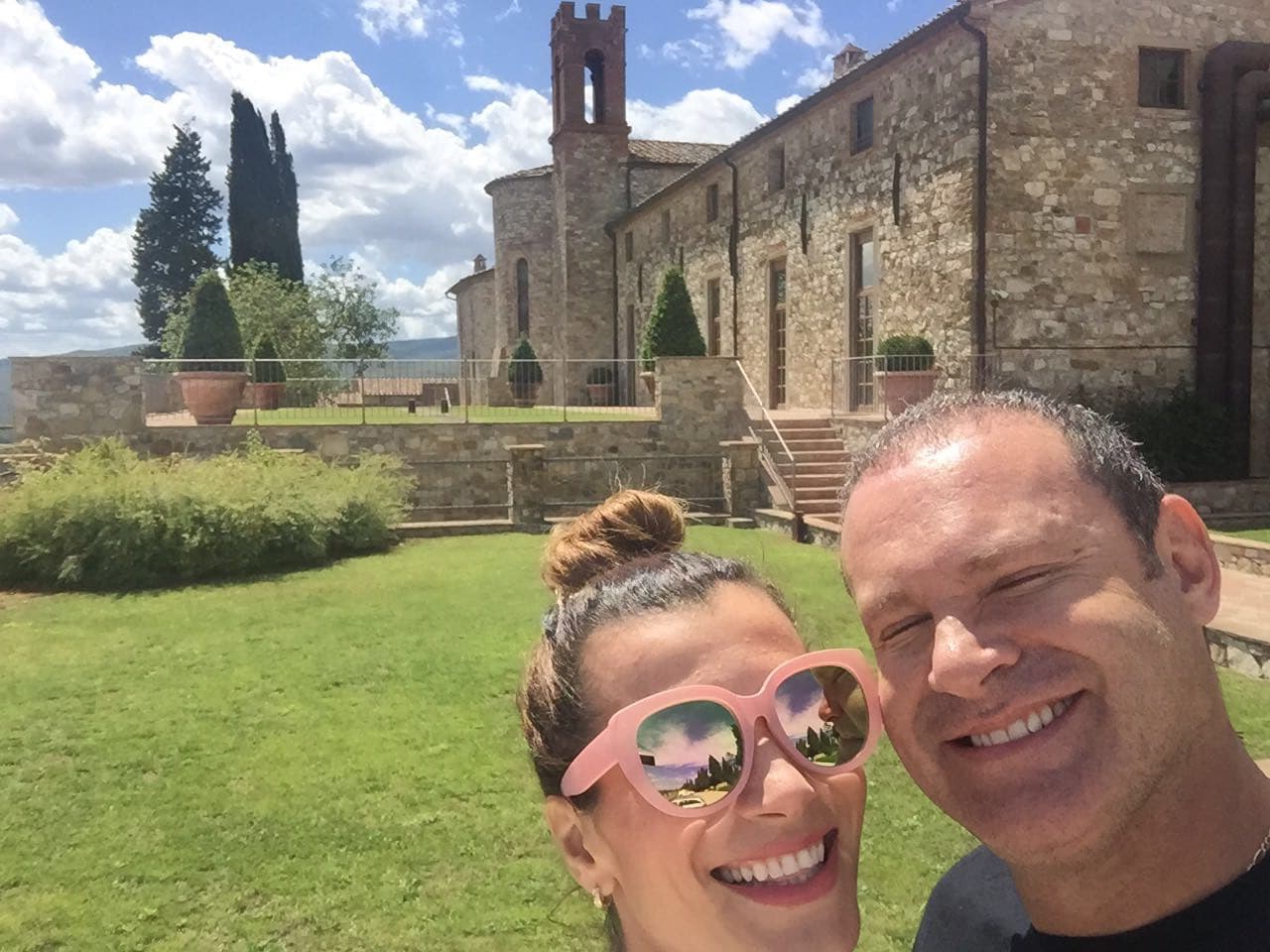 La pareja se dio la oportunidad de pasar unos días solos, agradeciendo por la bendición que viene en camino.