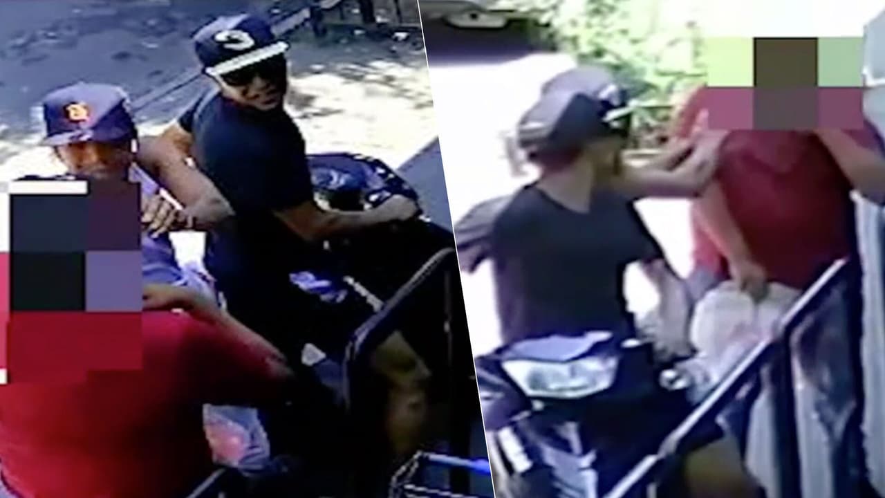 Video capta cuando dos hombres en moto arrancan un collar a un chico de 13 años en el Bronx