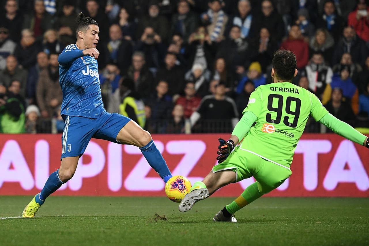 Spal suma otra derrota ante la Juventus de Cristiano.