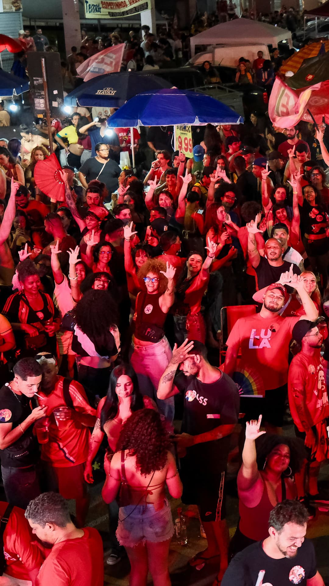 Celebran la victoria de Lula en Brasil