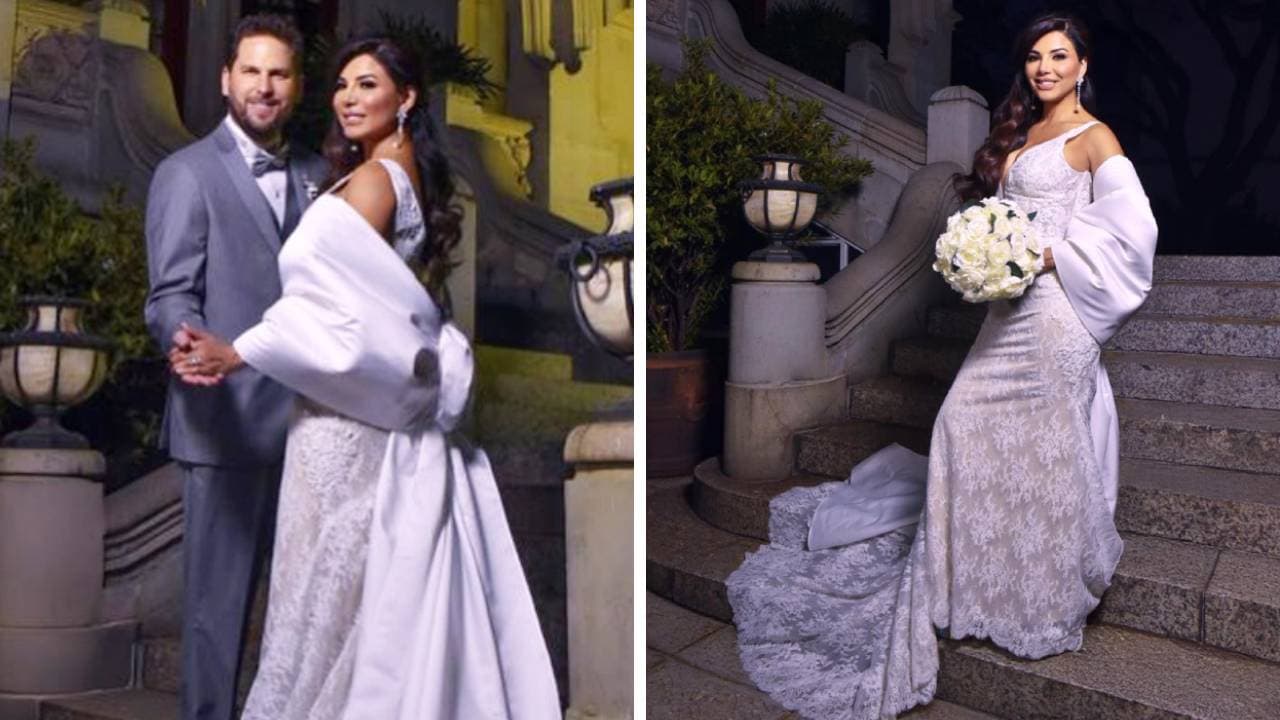 Aleida Núñez y el empresario francés, Martín Babilotte, se casaron este 15 de marzo en la Ciudad de México.