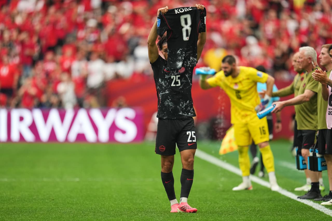 ¿Por qué Nathan Saliba celebró con la playera de Ismaël Kone en el partido de Canadá vs Qatar?