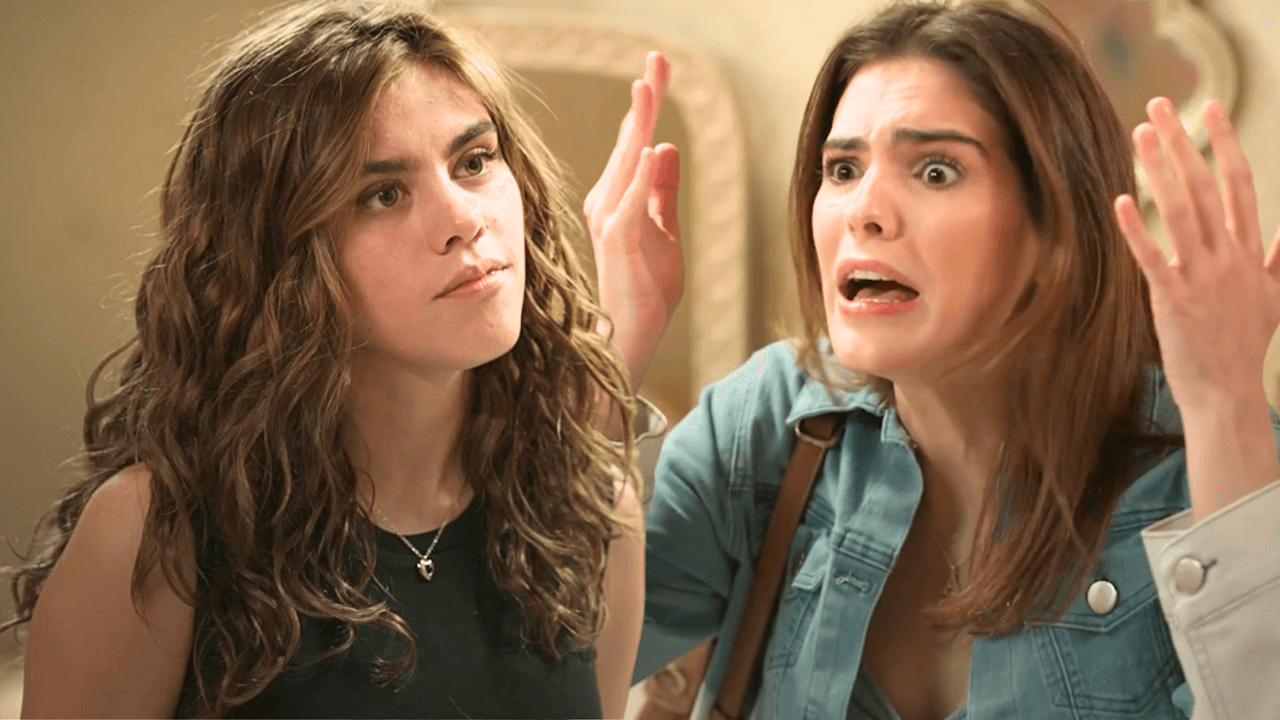 Aura evidencia la mentira de Julia | Hermanas, Un amor Compartido | Capítulo 62