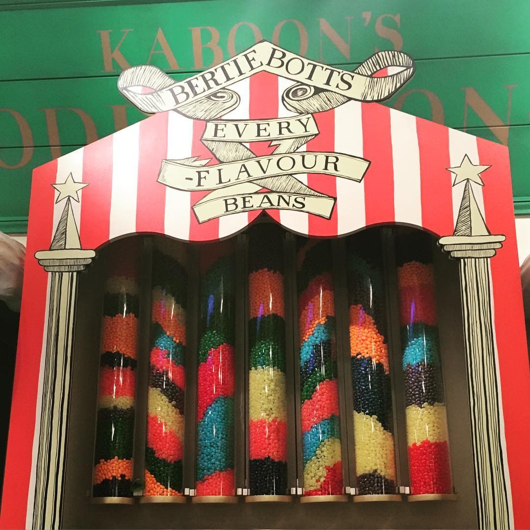 También hubo dulces de todas formas, colores y sabores.