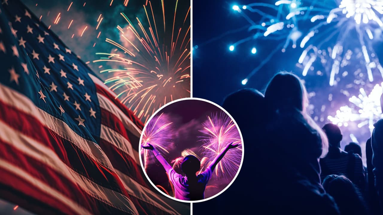 4 de julio: aquí puedes presenciar los fuegos artificiales en el Área de la Bahía