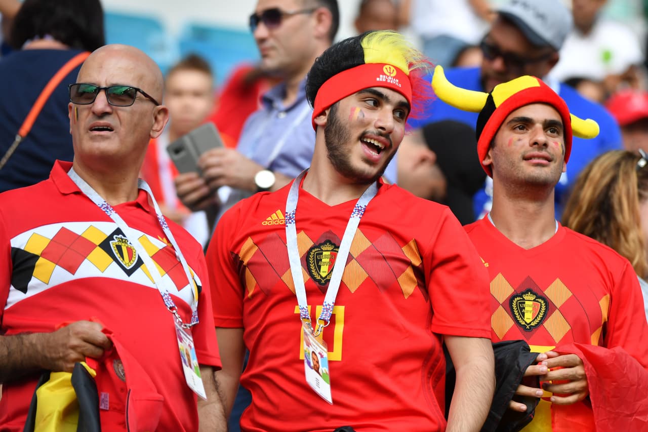 Los fanáticos de Panamá debutaron apoyando en un Mundial de mayores a su selección y en esa fiesta en las tribunas se encontraron a los hinchas de Bélgica, su primer rival en Rusia 2018.
