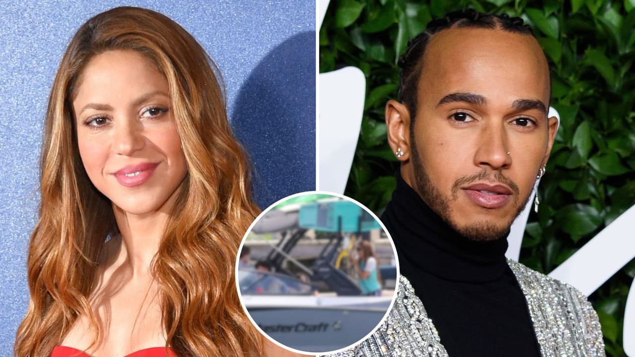 Shakira es captada de nuevo en el yate donde paseó con Lewis Hamilton: ¿estaba otra vez con él?