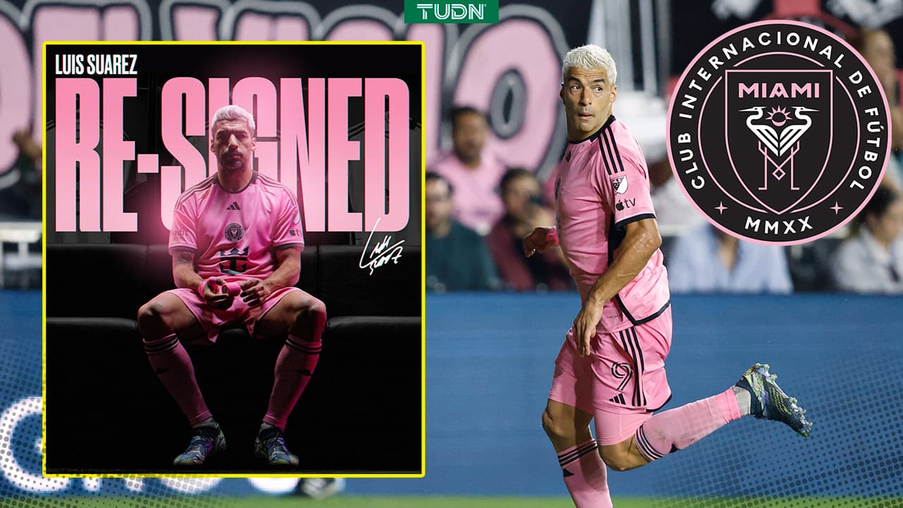 Luis Suárez se queda un año más con el Inter Miami