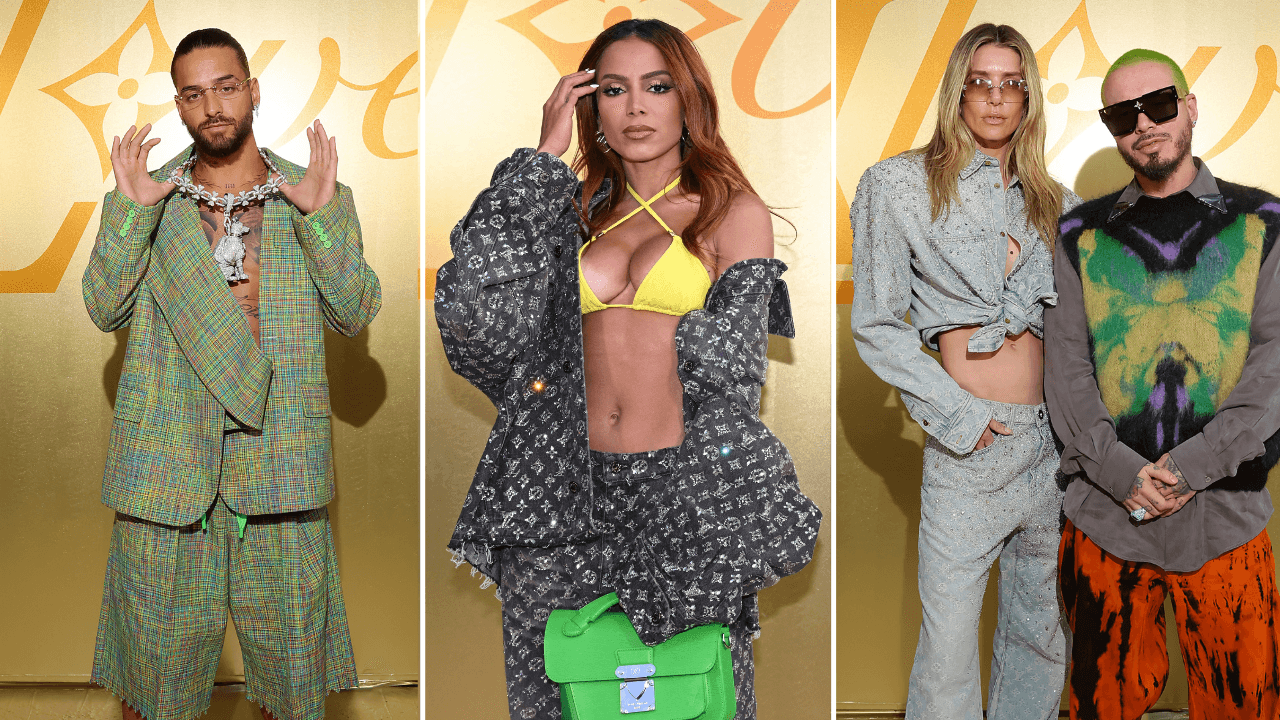Anitta, Maluma, J Balvin y más latinos presentes en la colección de Pharrell Williams para Louis Vuitton