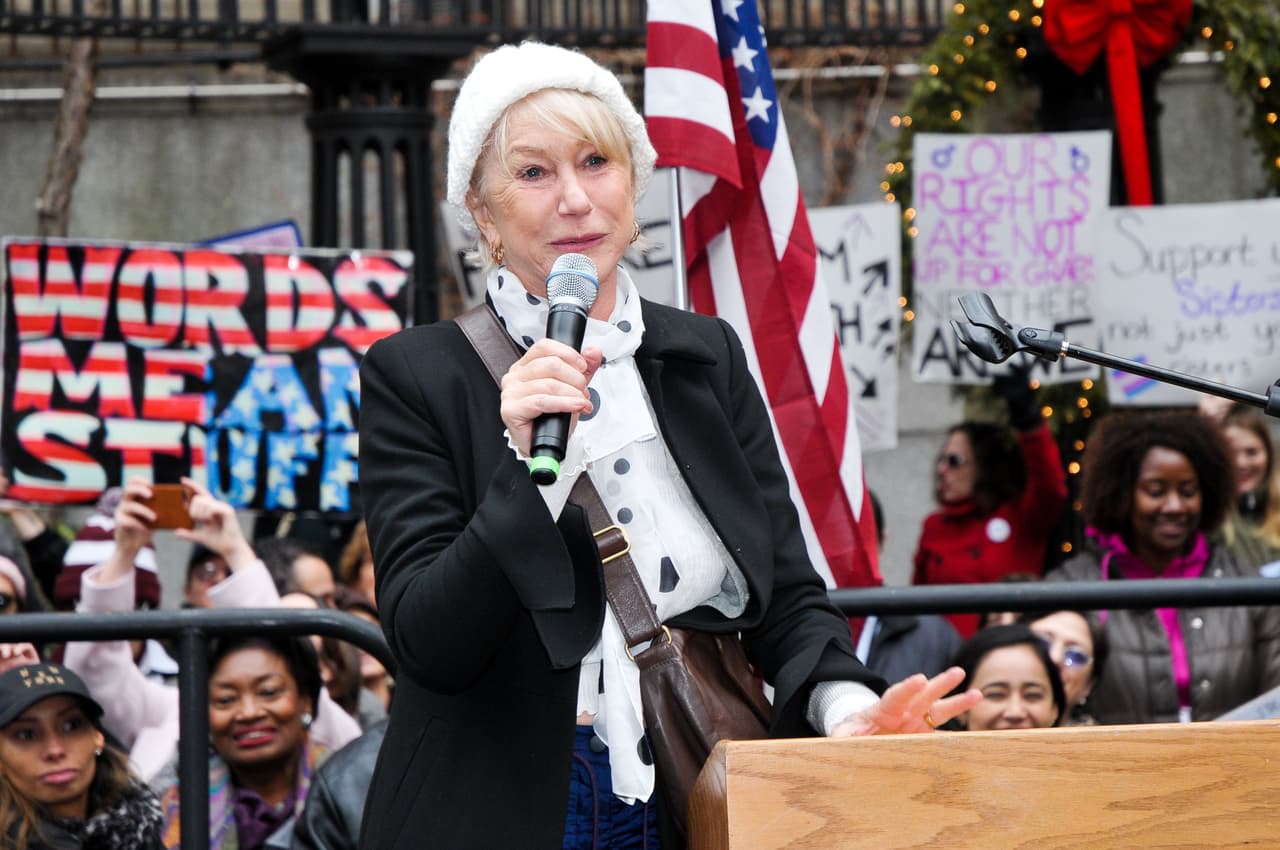 Helen Mirren fue de las más aplaudidas