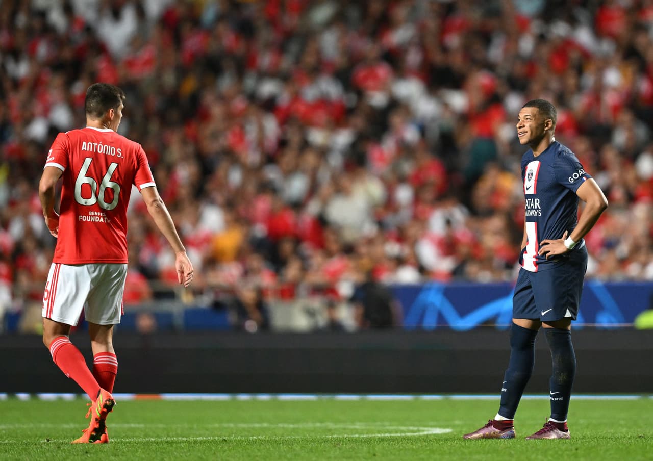 Benfica plantó cara al PSG y rescató un empate en el duelo de la Jornada 3 en la Champions League.