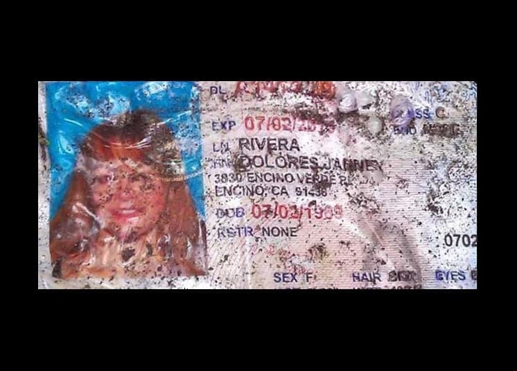 Se llevó a cabo la búsqueda de los restos humanos en la zona y se ubicaron las pertenencias de los tripulantes, las cuales estaban esparcidas en gran parte del lugar.