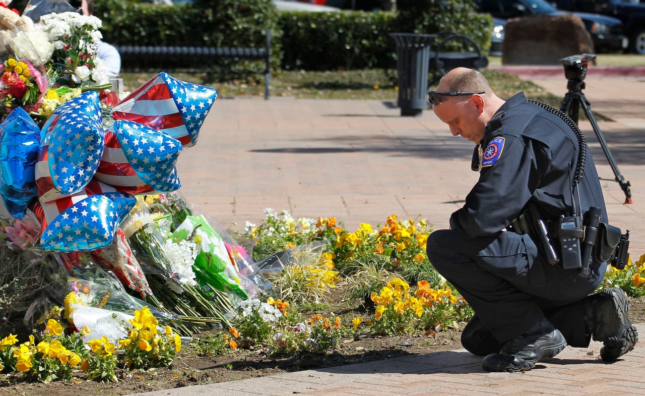 Policía texano asesinado iba a casarse